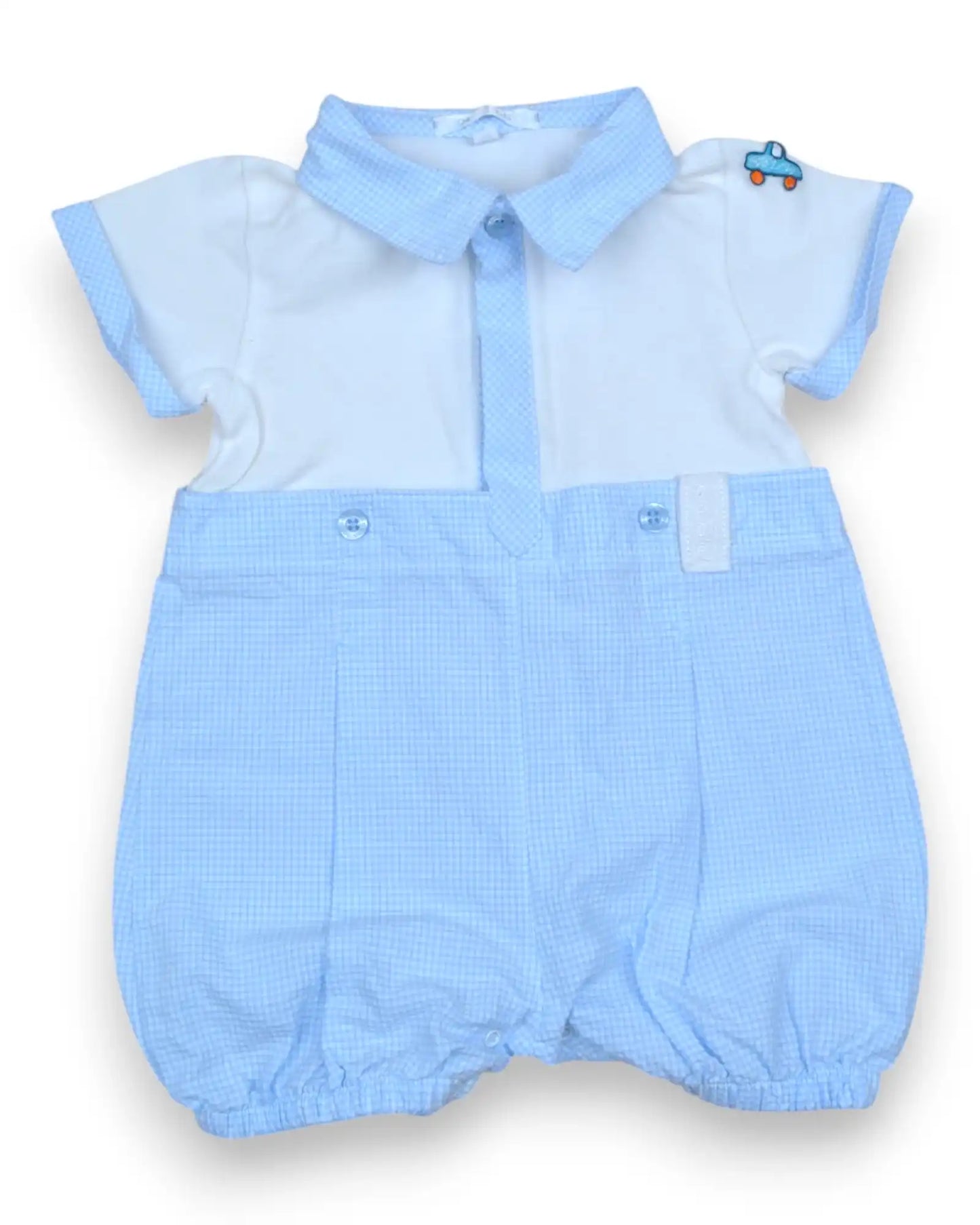 Macacão Azul DOU-SI-DOU - 9 Meses