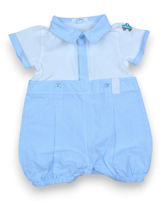 Macacão Azul DOU-SI-DOU - 9 Meses