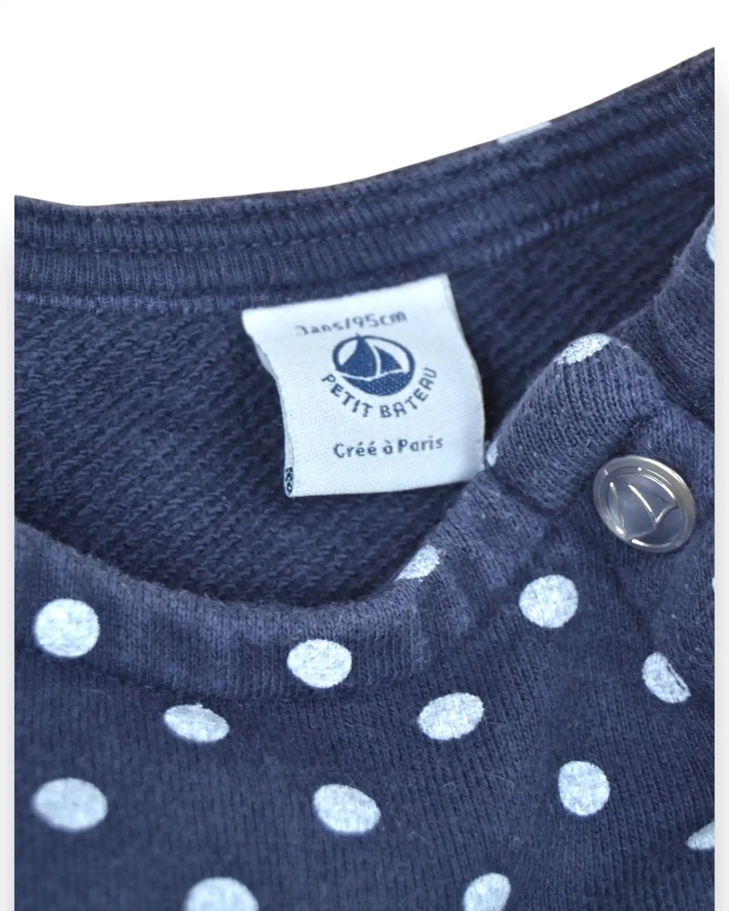 Vestido Bolinhas PETIT BATEAU - 3 Anos