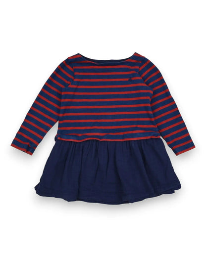 Vestido Riscas PETIT BATEAU - 3 Anos