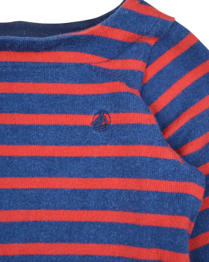 Vestido Riscas PETIT BATEAU - 3 Anos