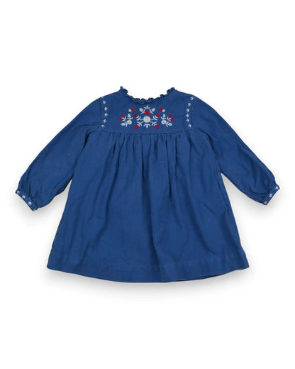 Vestido Azul GOCCO - 2-3 Anos