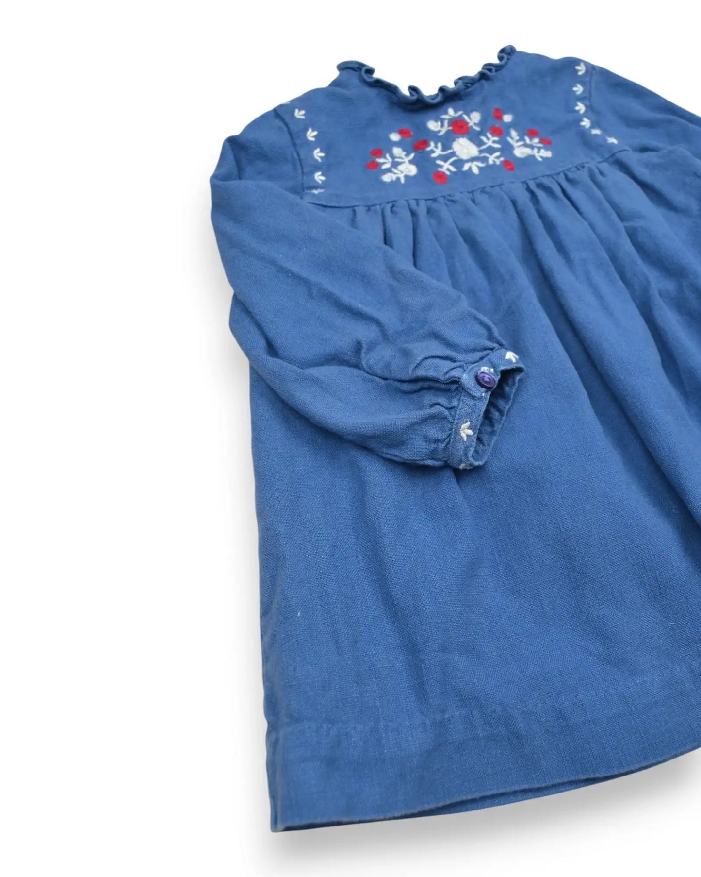 Vestido Azul GOCCO - 2-3 Anos