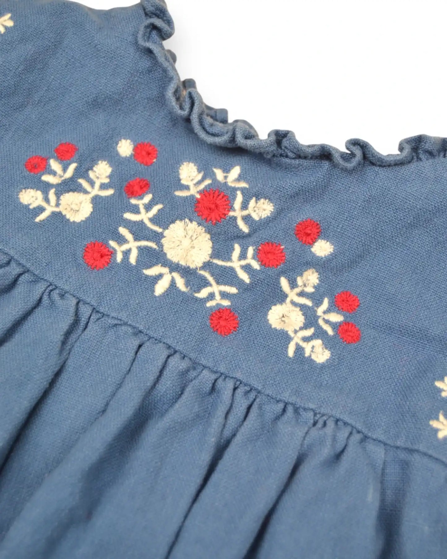Vestido Azul GOCCO - 2-3 Anos
