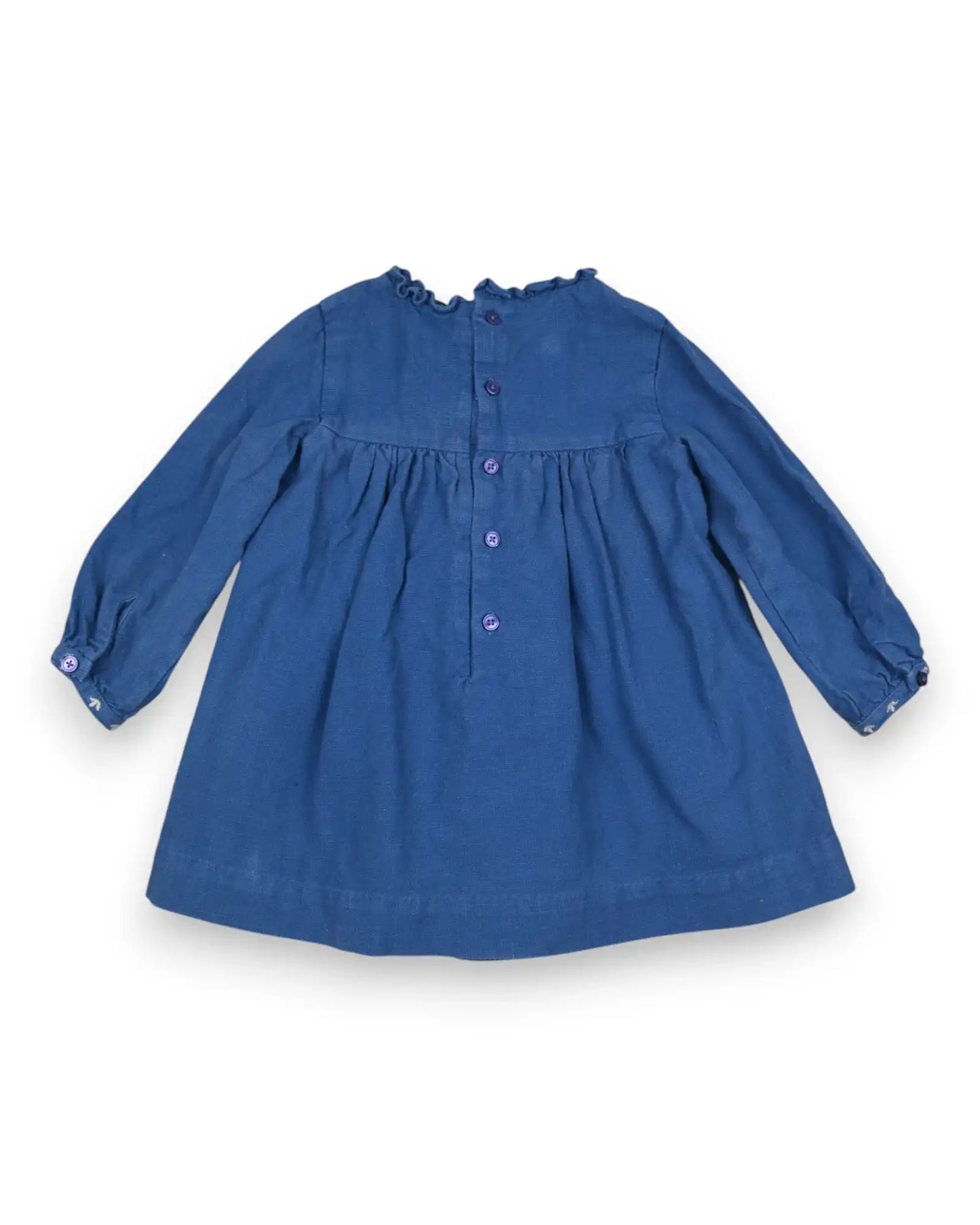 Vestido Azul GOCCO - 2-3 Anos