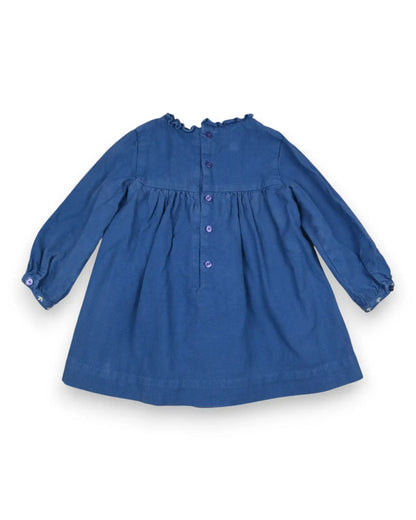 Vestido Azul GOCCO - 2-3 Anos