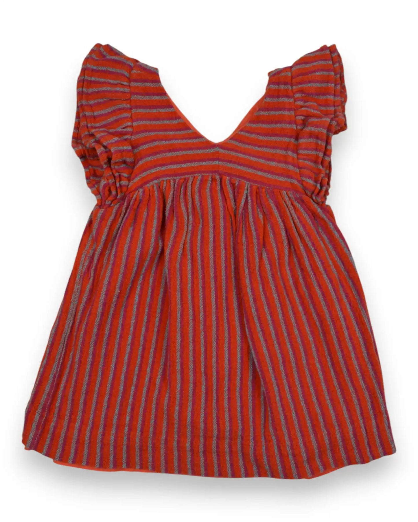 Vestido Laranja GOCCO - 3-4 Anos