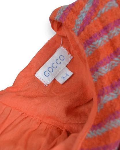 Vestido Laranja GOCCO - 3-4 Anos