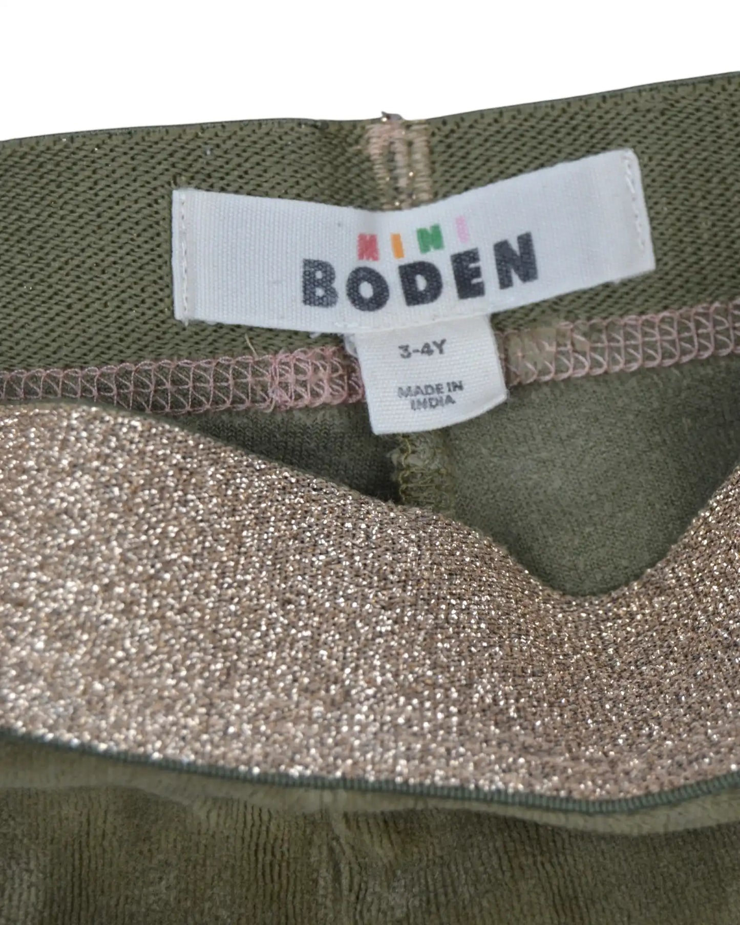 Leggings Veludo MINI BODEN - 3-4 Anos