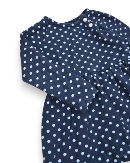 Vestido Bolinhas PETIT BATEAU - 3 Anos