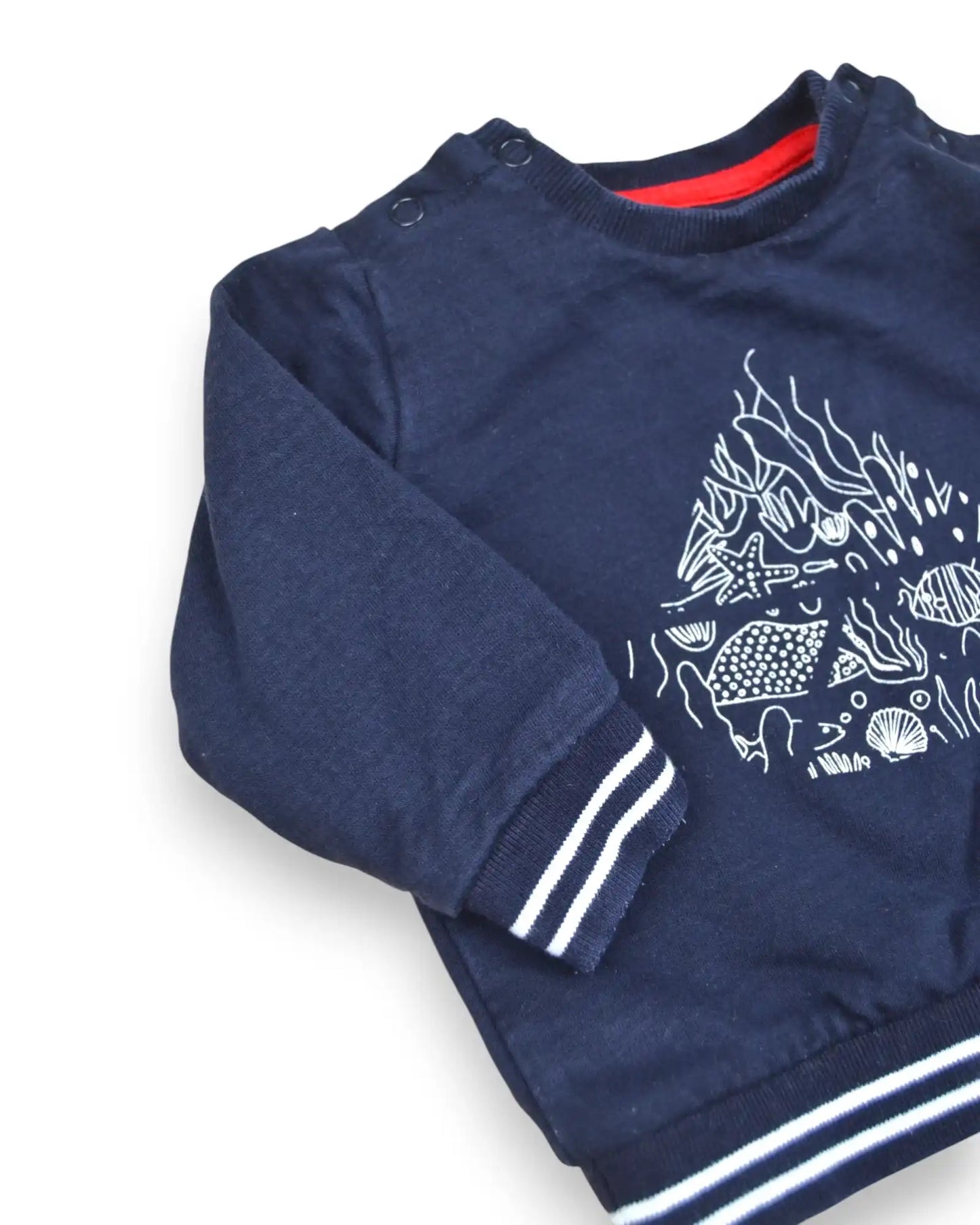 Sweater Azul TERRE DE MARINS - 9 Meses
