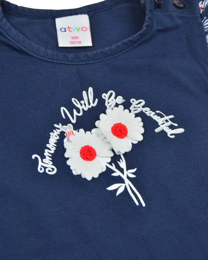 Blusa Flores ATIVO - 18 Meses