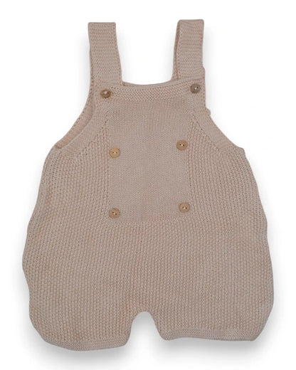 Jardineiras Malha MADEL - 3-6 Meses