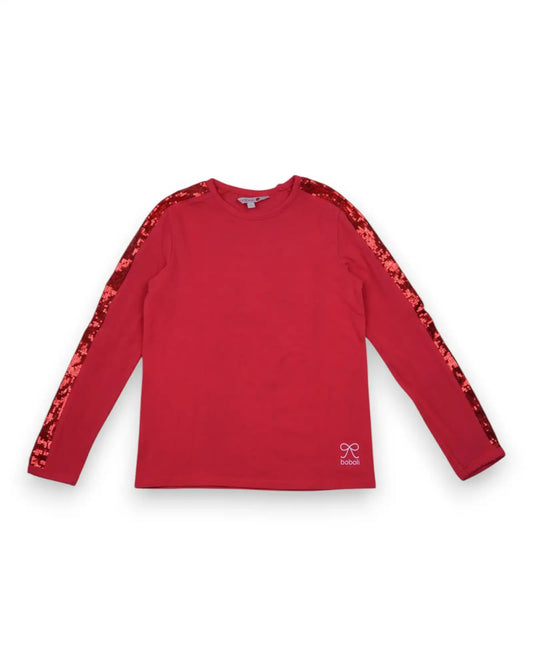 T-Shirt Rosa Brilho BOBOLI - 8 Anos