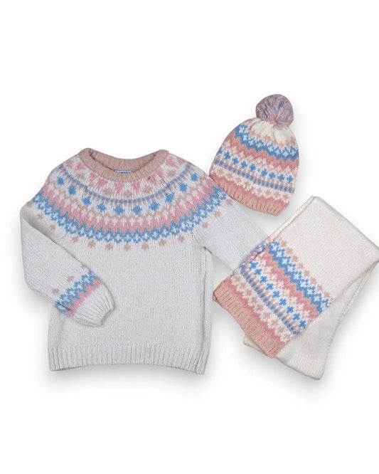 Conjunto Camisola Gorro Cachecol MAYORAL - 8 Anos