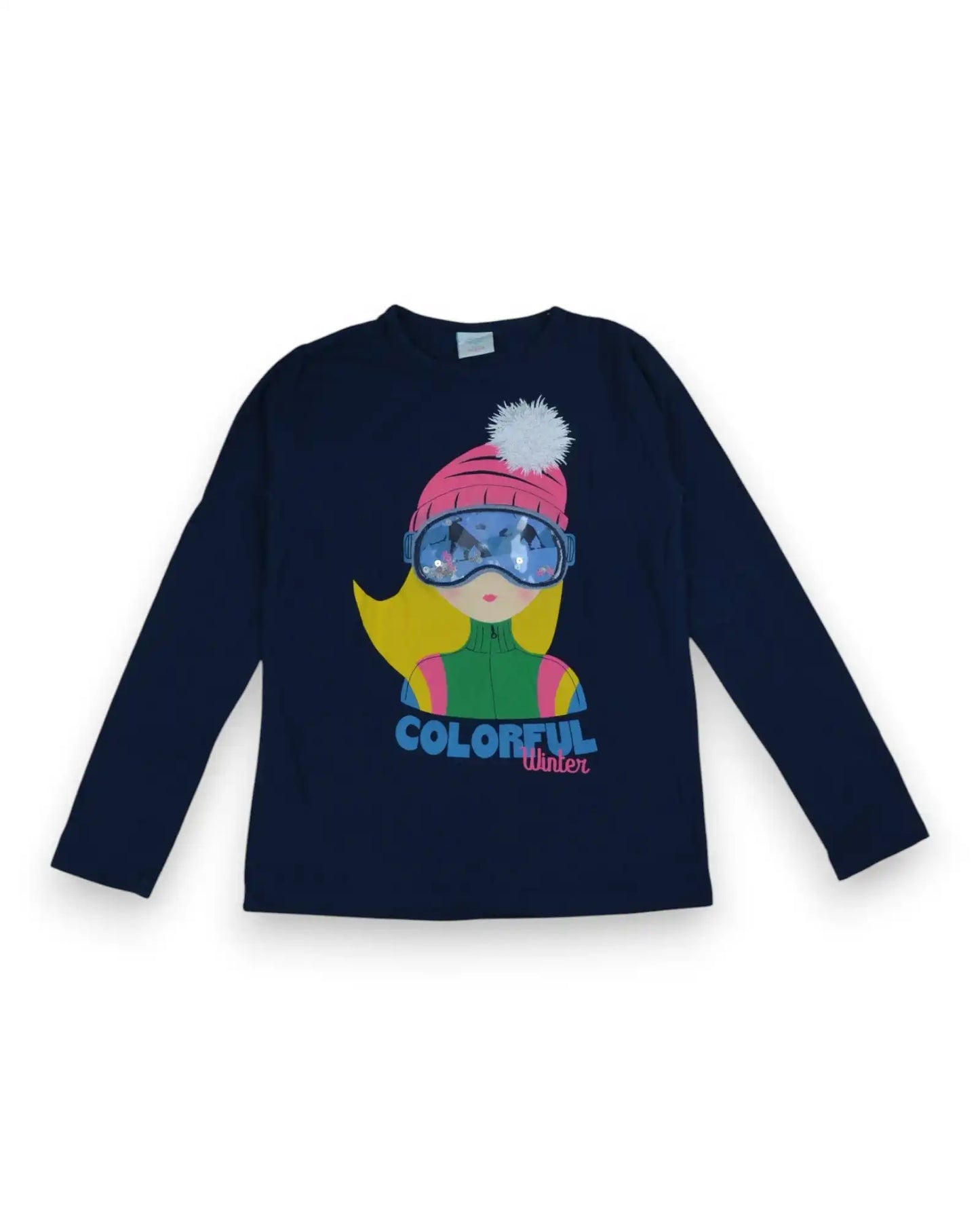 T-Shirt Azul BOBOLI - 8 Anos