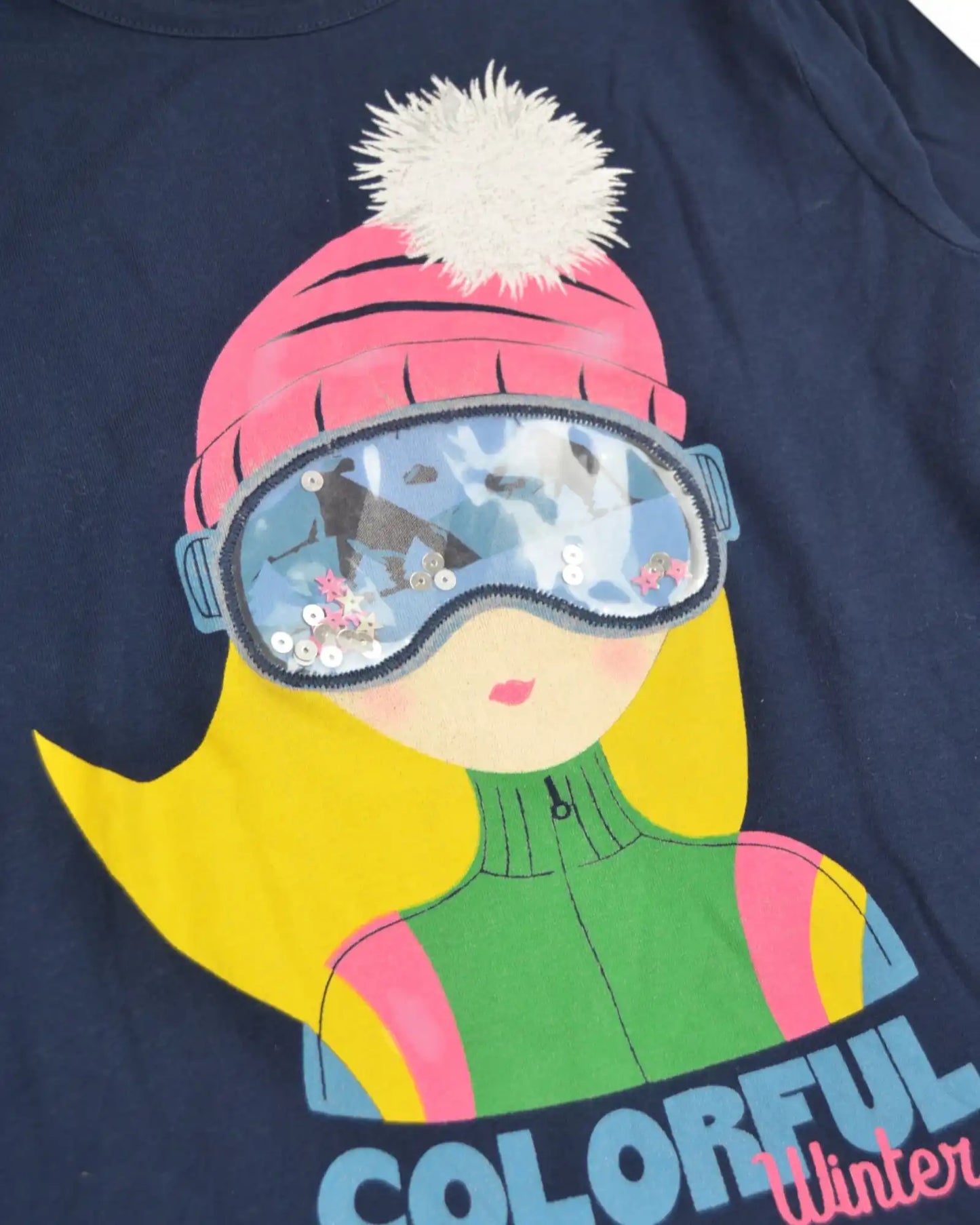 T-Shirt Azul BOBOLI - 8 Anos
