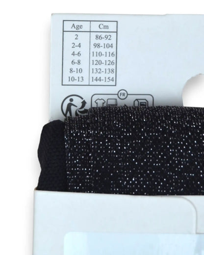 Collants Pretas Brilho CALZEDONIA - 10-13 Anos