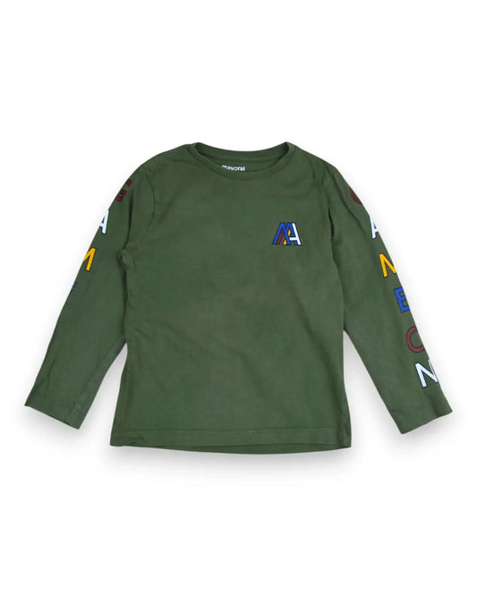 T-Shirt Verde MAYORAL - 4 Anos
