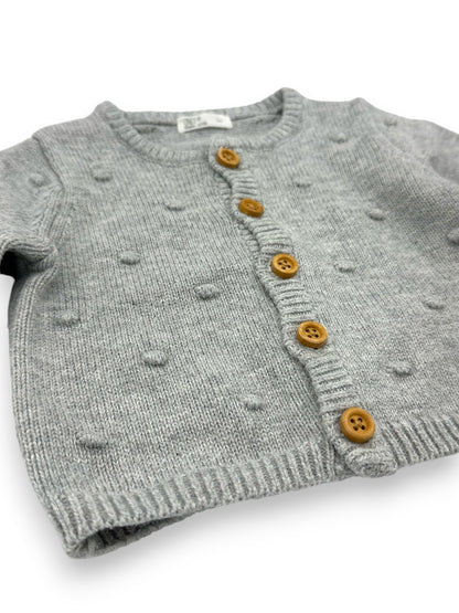 Organic Cotton Knit Coat 1 Month