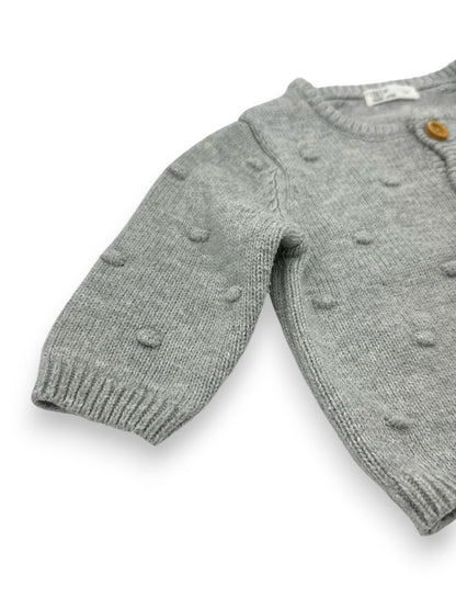 Organic Cotton Knit Coat 1 Month