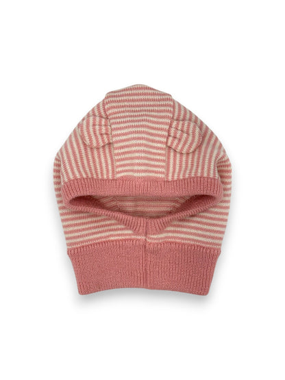 Gorro Balaclava de Lã Rosa Tam 49-51