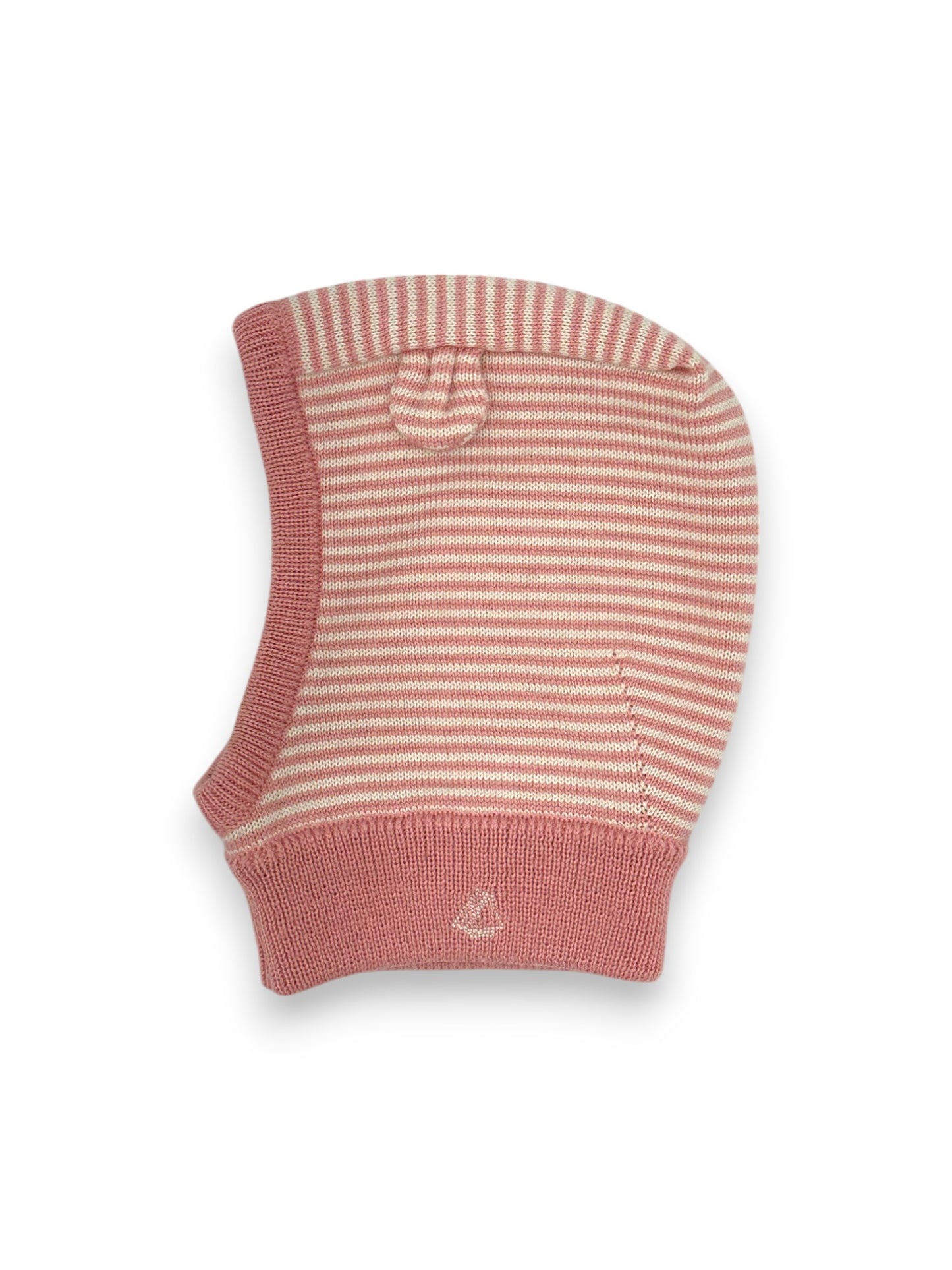 Gorro Balaclava de Lã Rosa Tam 49-51