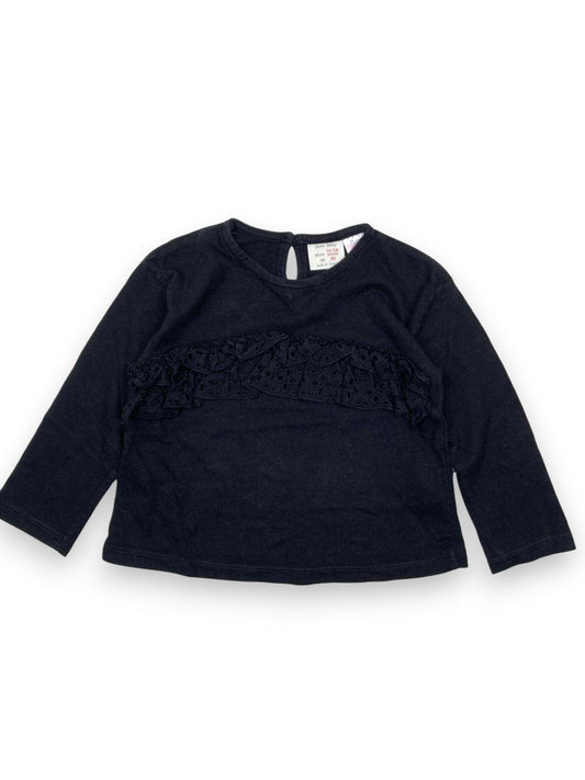 Black Long Sleeve T-Shirt 12-18 Months