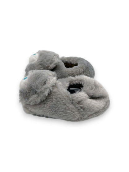 Pantufas Cinzentas 0-6 Meses