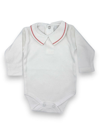 White Collar Bodysuit 1 Month