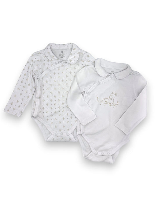 Pack 2 Gola Bodysuits 3-6 Months