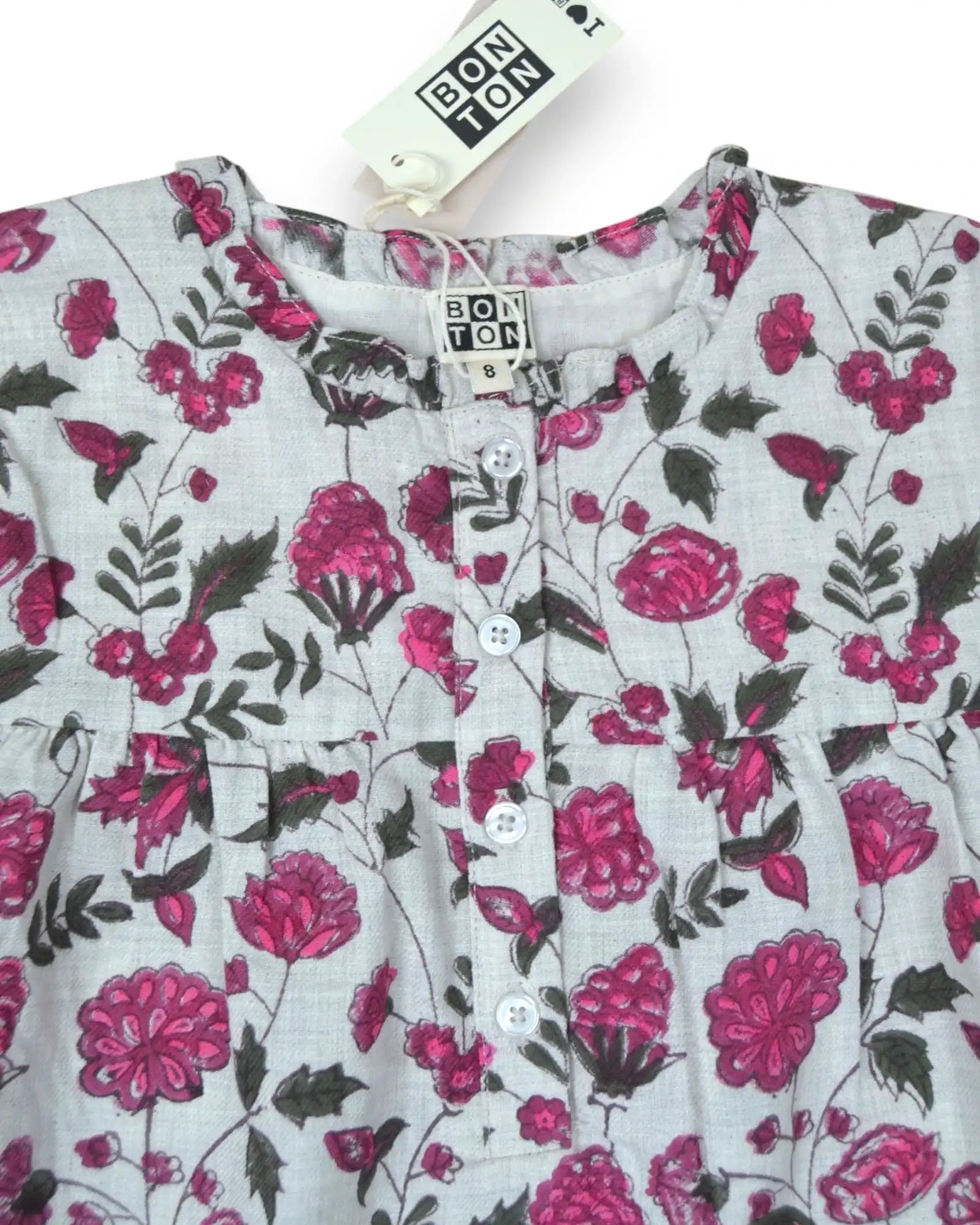 Vestido Floral BONTON - 8 Anos