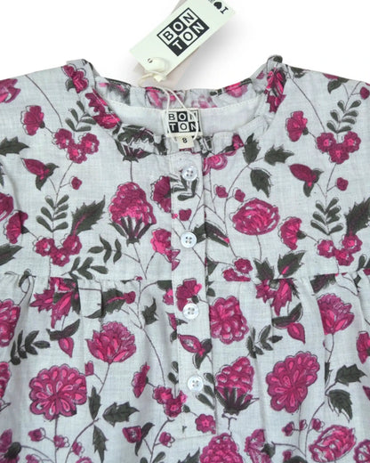 Vestido Floral BONTON - 8 Anos