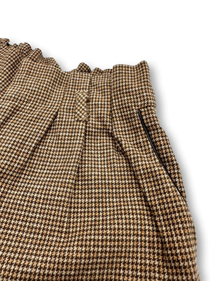 Brown Flannel Shorts 9-10 Years