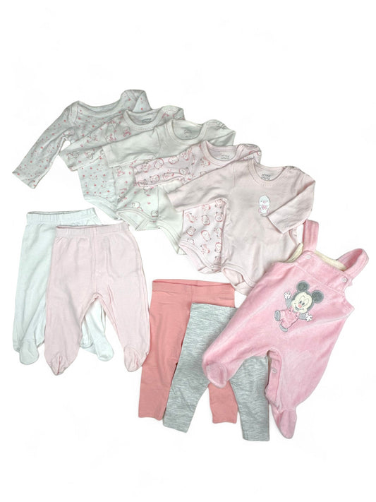 Bodysuits &amp; Trousers &amp; Overalls Pack 1-3 Months