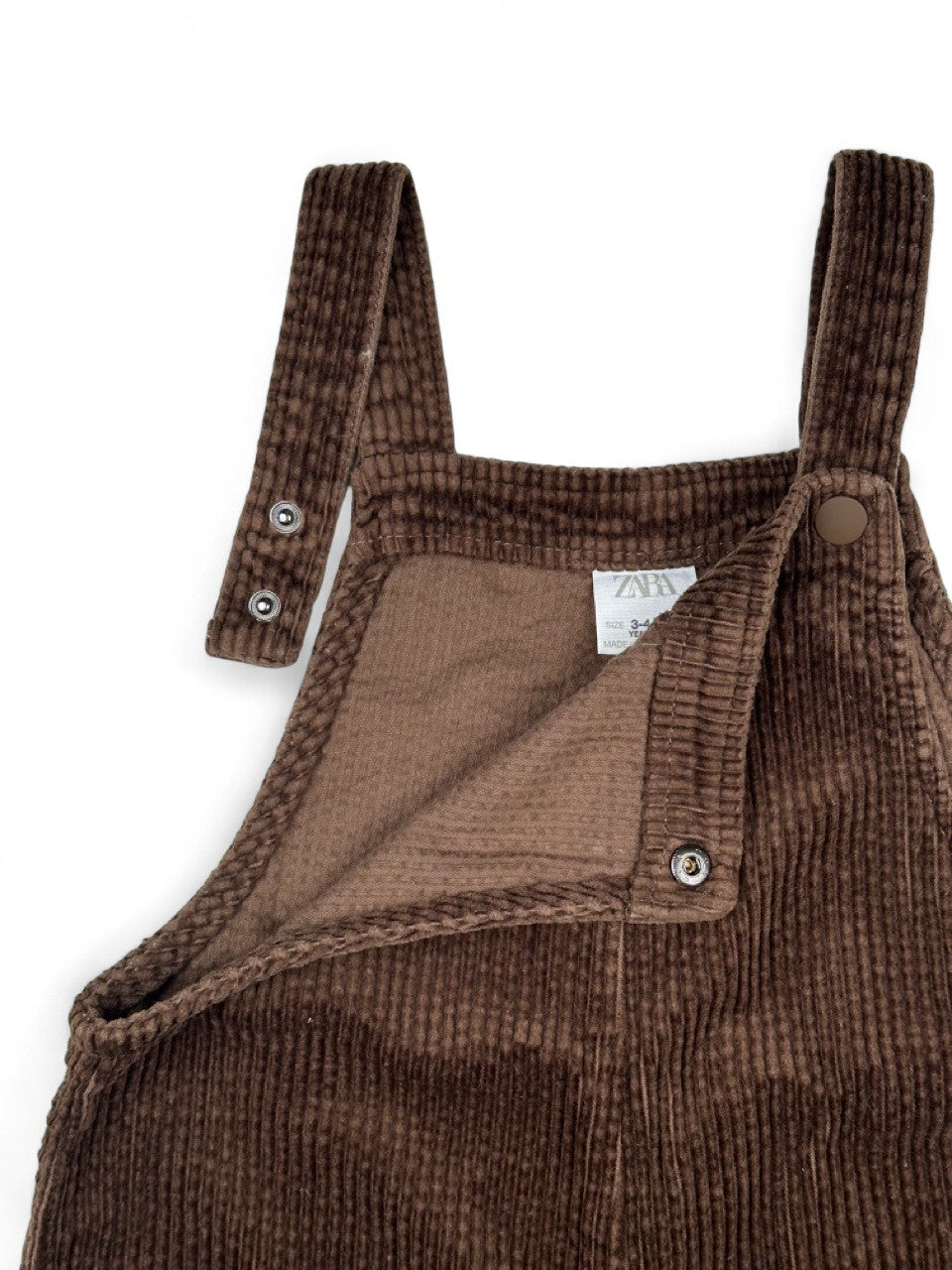 Corduroy overalls 3-4 years