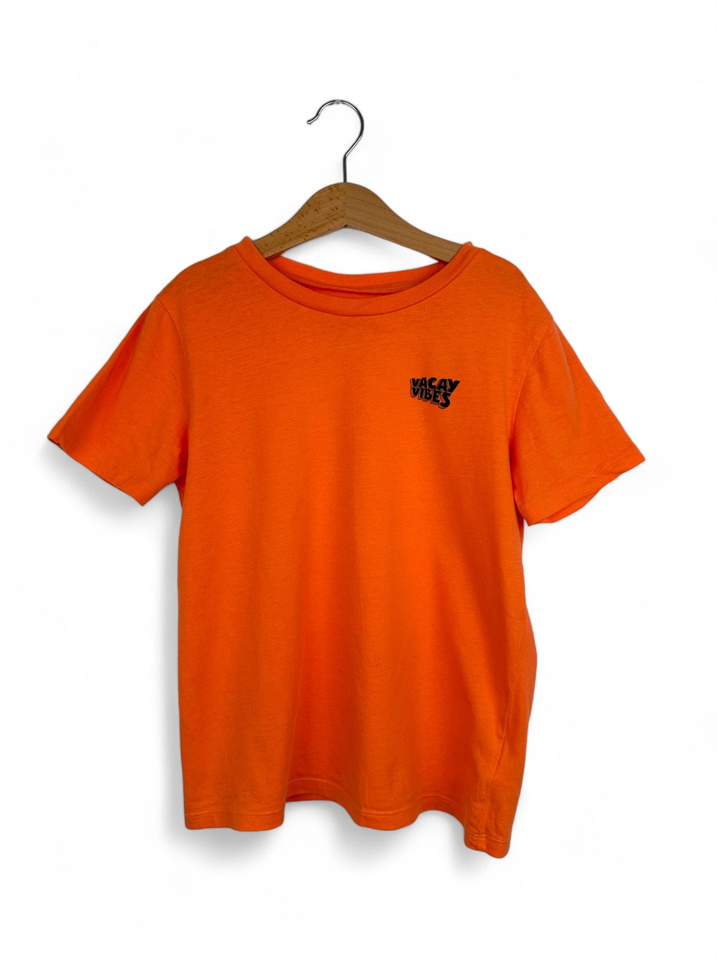 T-Shirt Laranja 8-10 Anos