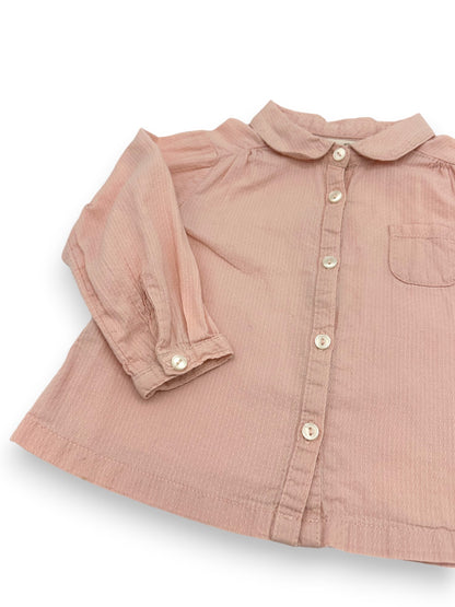 Blusa Rosa 6-9 Meses