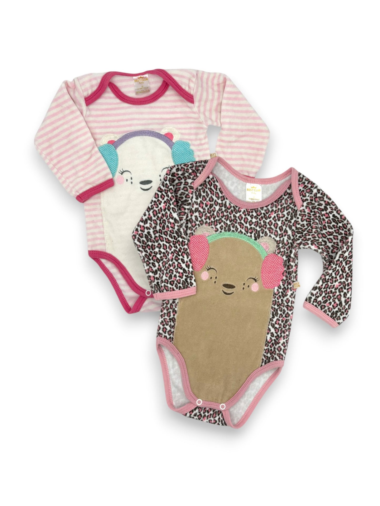 Pack de 2 Bodies 6-9 Meses