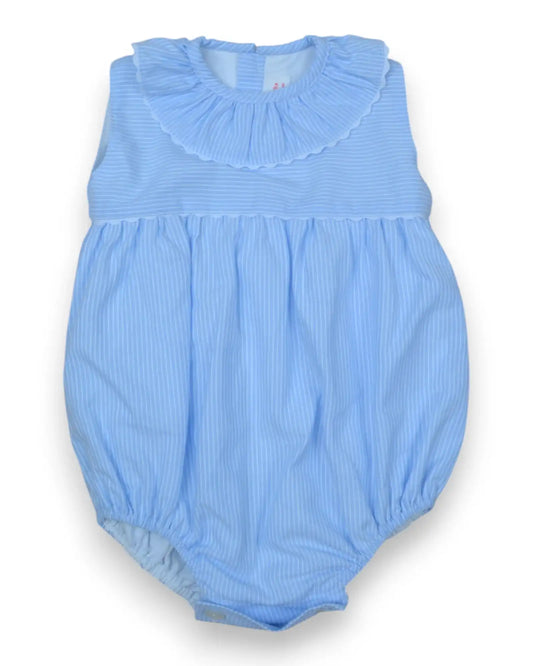 Macacão Azul AVÓ GALINHA - 3-6 Meses