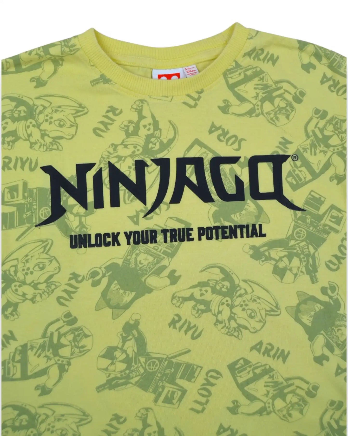 Camiseta Ninjago LEGO - 3-4 Años