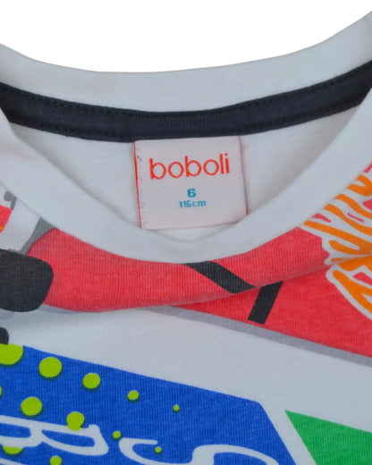 Camiseta Skate BOBOLI - 6 Años
