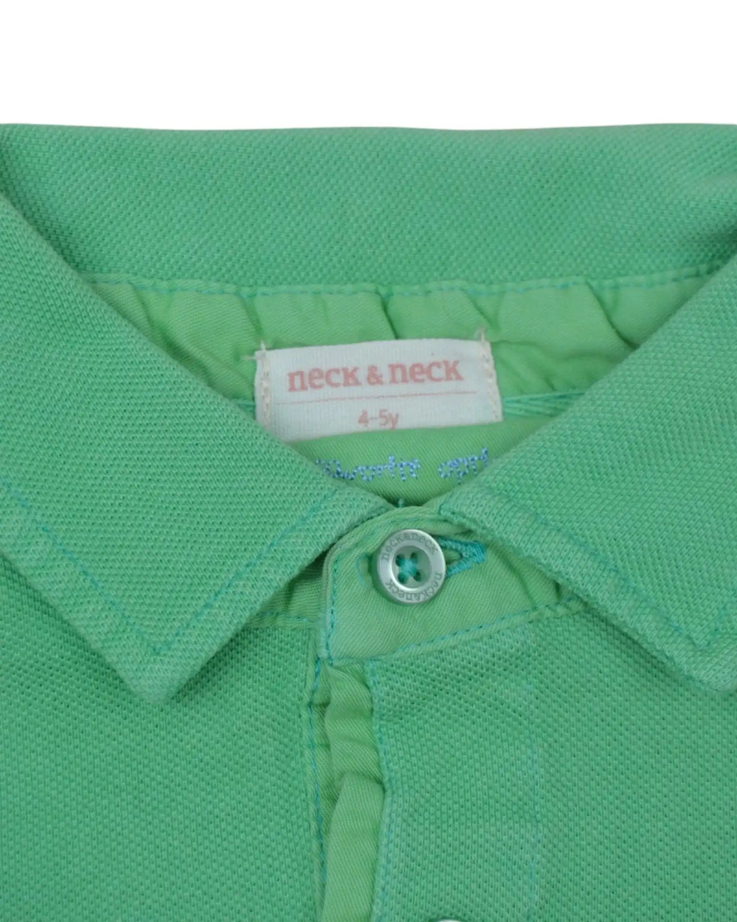 Polo Verde NECK & NECK - 4-5 Años