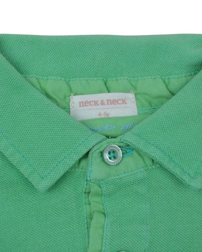 Polo Verde NECK & NECK - 4-5 Años
