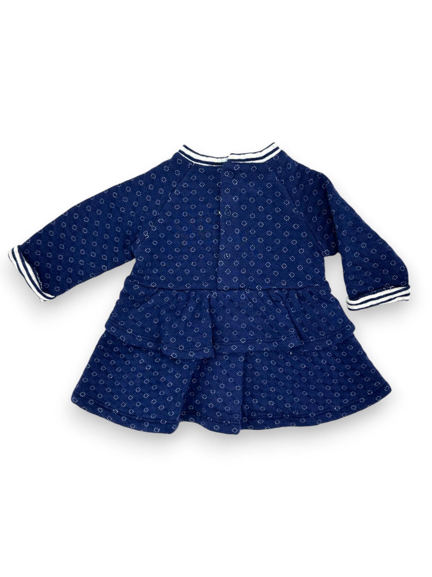 Blue Dress 1-2 Months