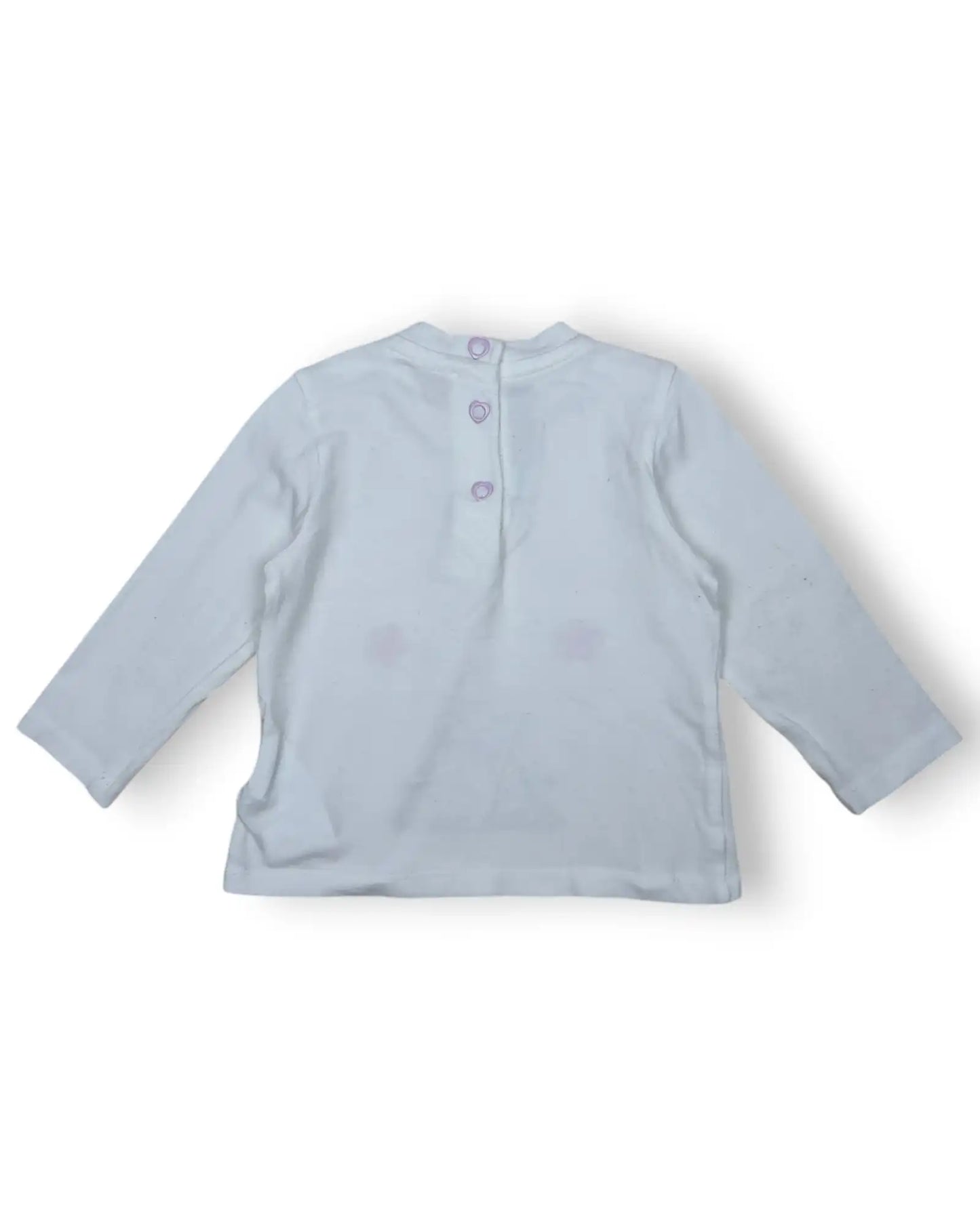T-Shirt Branca CHICCO - 9 Meses