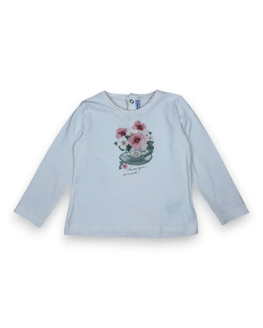 T-Shirt Branca MAYORAL - 18 Meses