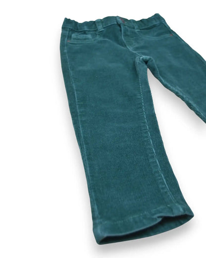 Pantalones Verdes Chenilla ZIPPY - 24-36 Meses
