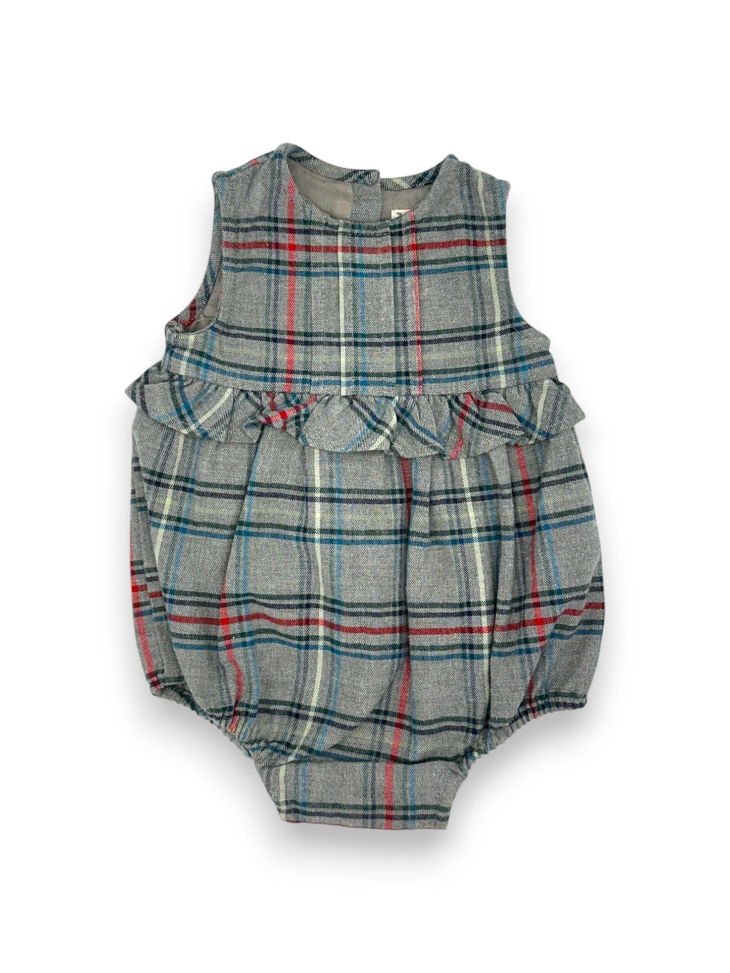 Plaid Bodysuit 0-1 Months