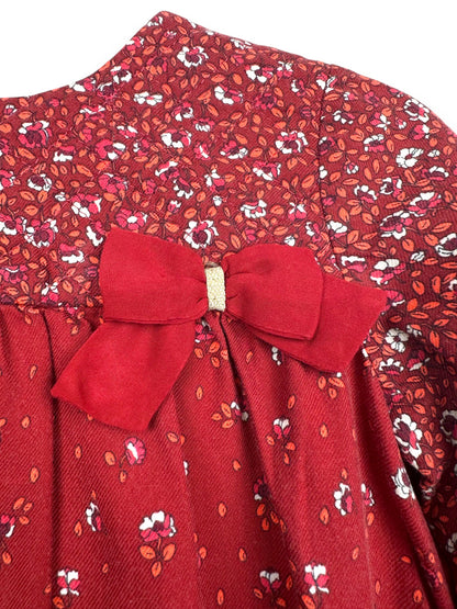 Vestido Vermelho 3-4 Anos